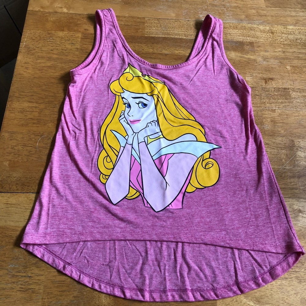 Disney Princess Aurora tank top very good cond S
